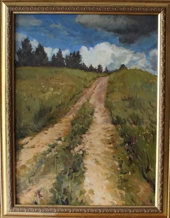 Ольга Сафронова работает в традициях русской академической школы. 