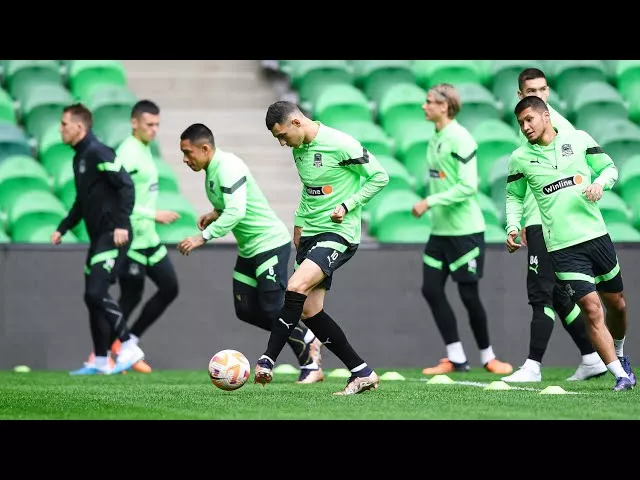 Подготовка «быков» к домашней игре с ЦСКА