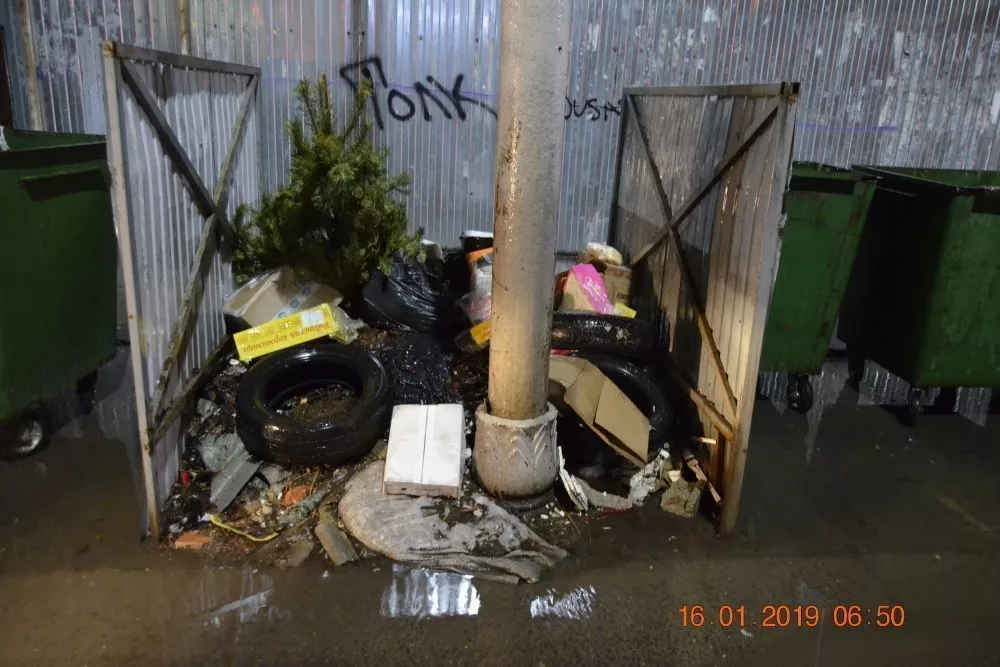 Фотоотчет мэрии об уборке мусора на ул. Краснодара