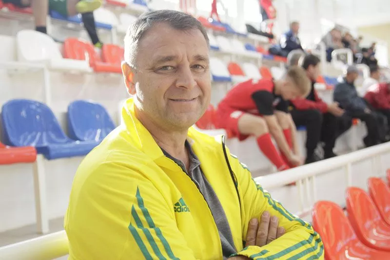 Председатель краевой федерации мини-футбола Александр Пестрецов.