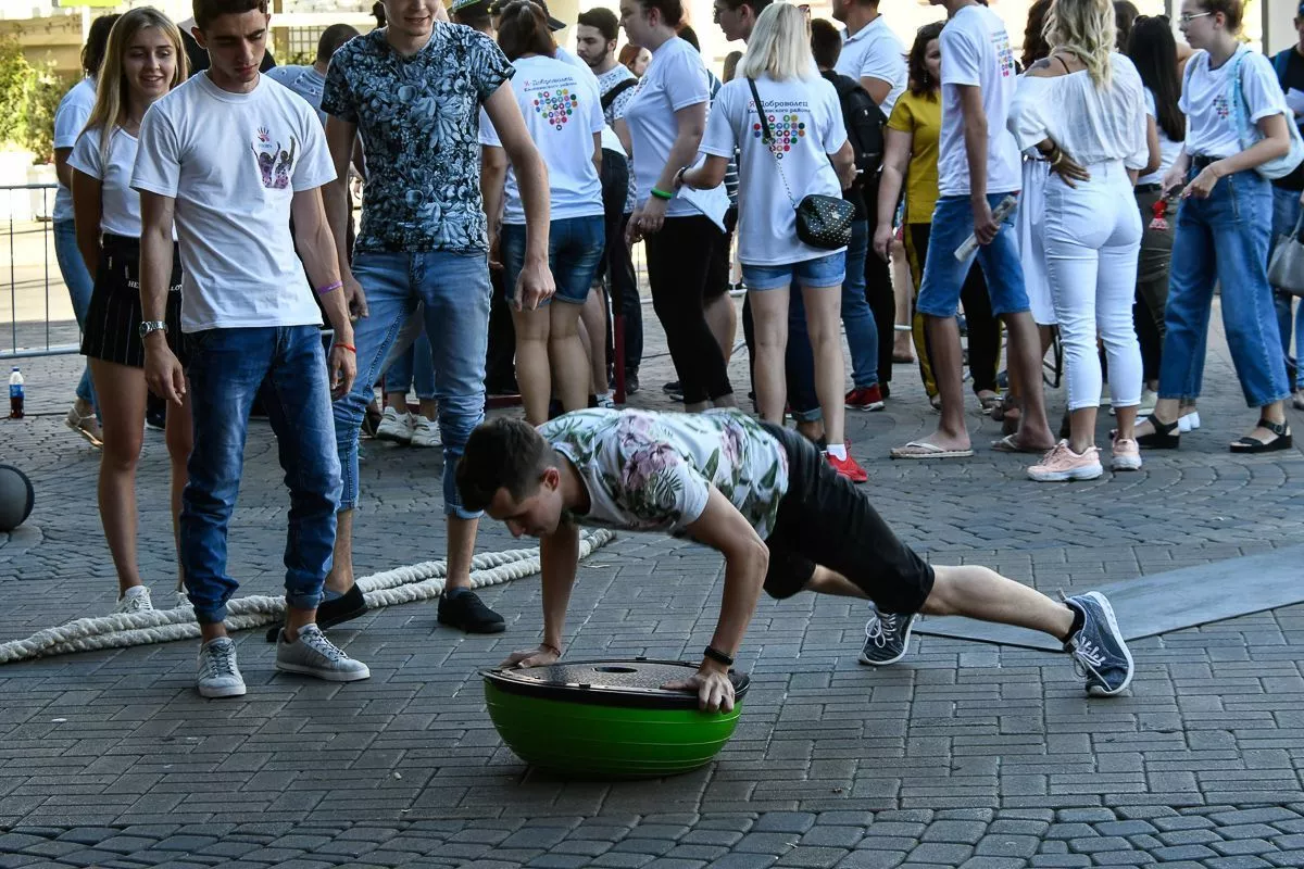 Яркий праздник для молодежи.