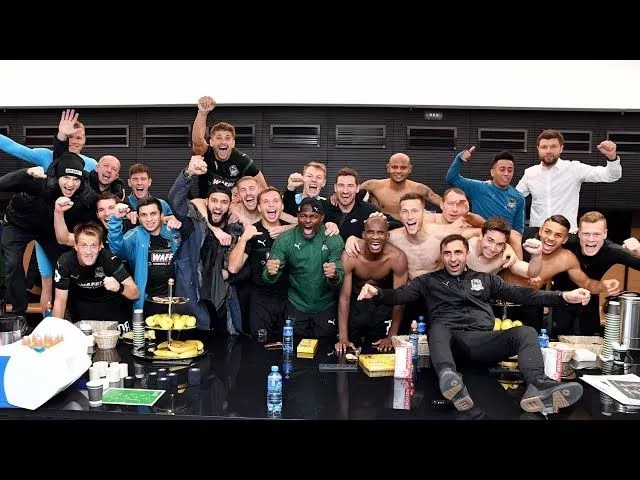 Раздевалка «Краснодара» после победы над «Енисеем»