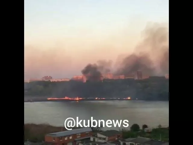 Пожар в "Солнечном острове"