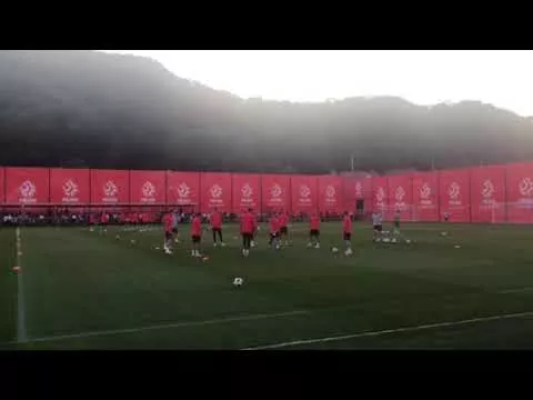 Открытая тренировка сборной Польши в Сочи