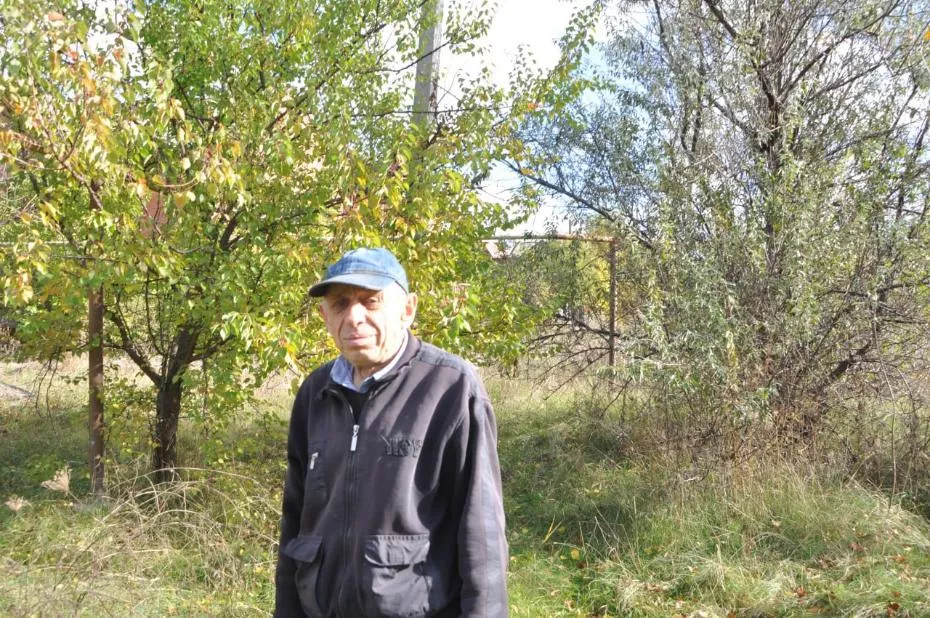 Староста села Веселое Василий Михайлович Царинный