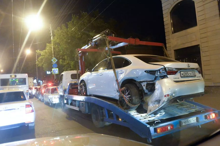 На месте происшествия - улица Тургенева.