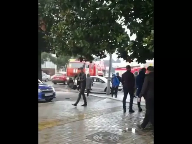 Пожар на ул. Молокова Сочи