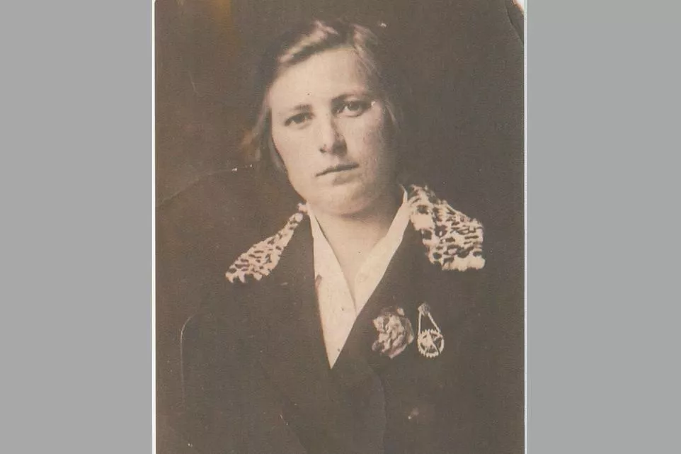 Партизанка Александра Горбачева. После пыток и допросов была расстреляна в Майкопе.