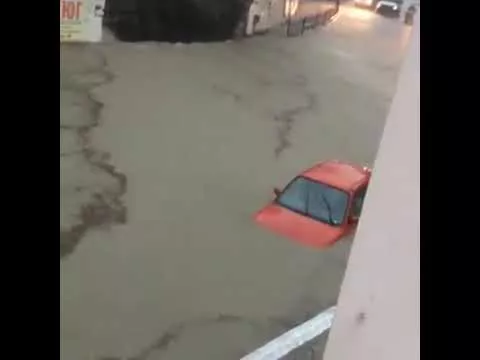 Туапсе  24 октября 2018 г  Последствия дождя 2