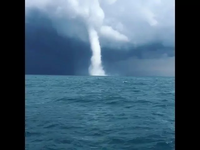 Смерч под Геленджиком 16 июля 2018