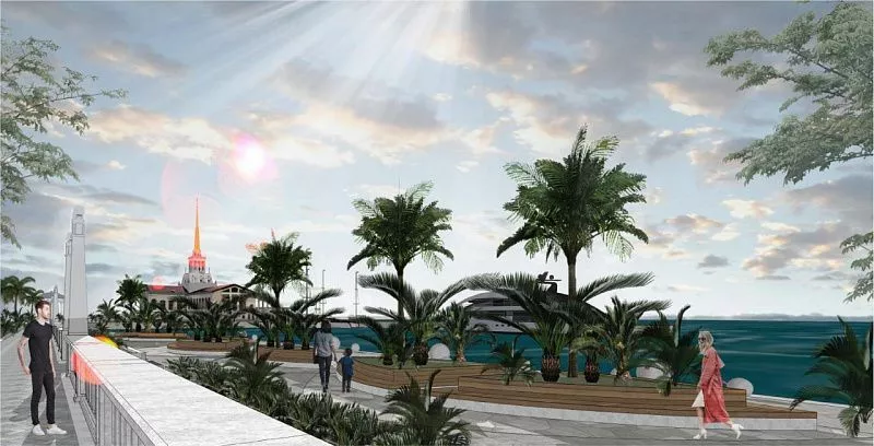 Проект реконструкции центральной набережной Сочи Проект реконструкции центральной набережной Сочи