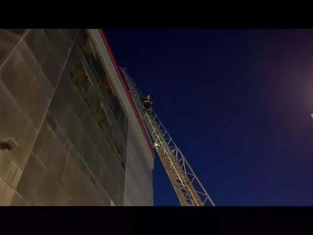 Возгорание в ТРЦ "Европа" в Краснодаре