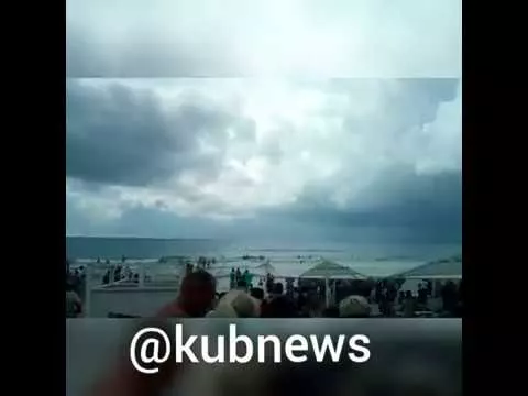 Смерч под Анапой 7 сентября 2018 года