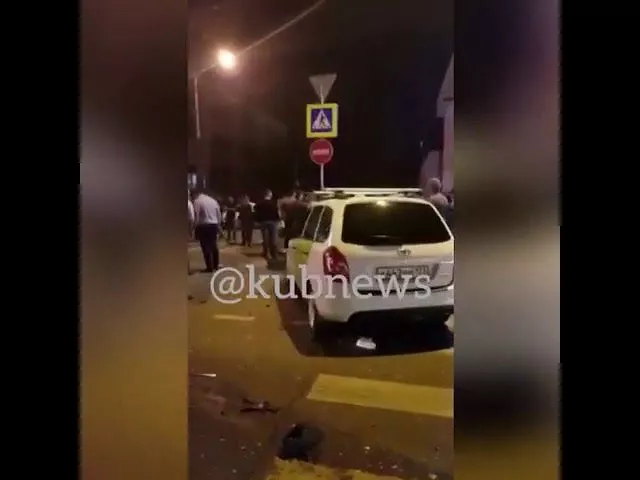 Массовое ДТП в Краснодаре. 7 автомобилей