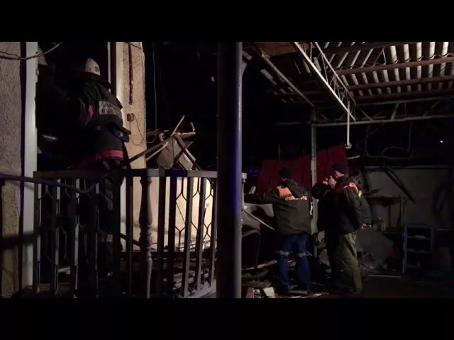 Взрыв газа в станице Елизаветинской