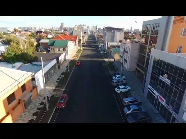 После ремонта. Улица Тургенева после с высоты птичьего полета