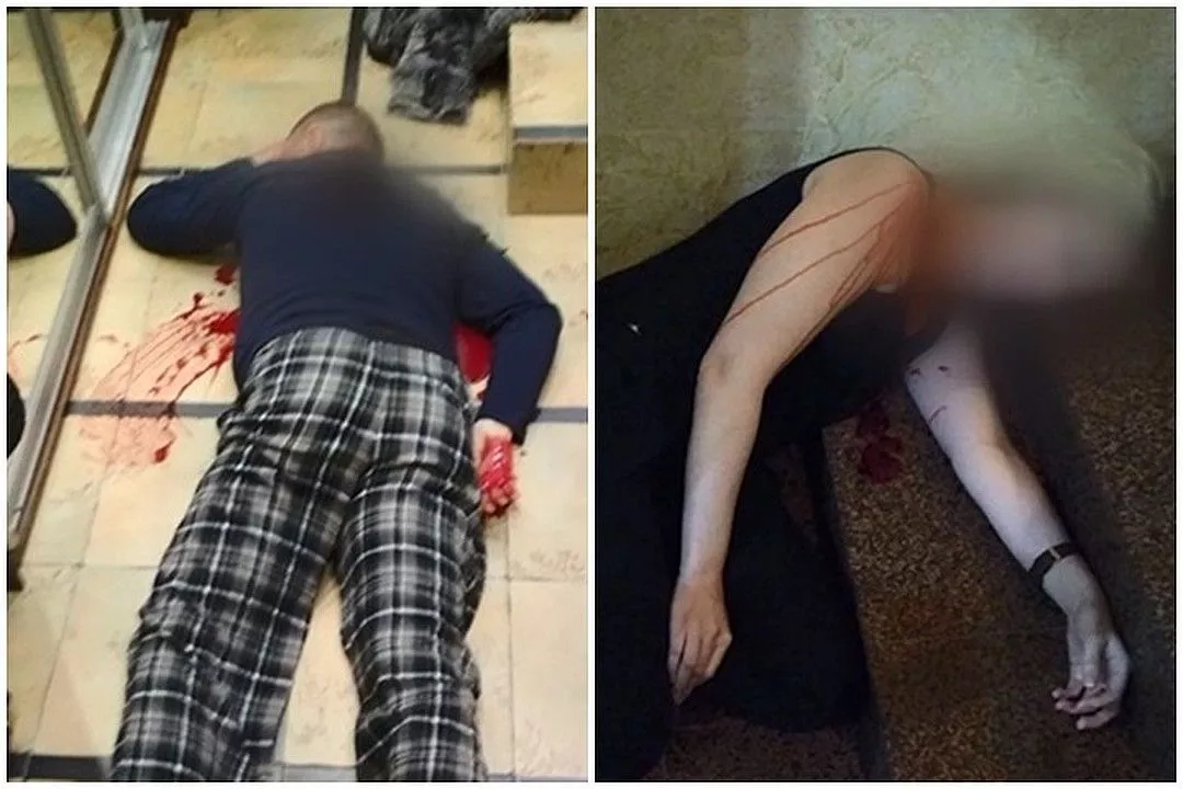 Полицейским пришлось инсценировать убийств очтобы сделать фото "убитых" родителей. Полицейским пришлось инсценировать убийств очтобы сделать фото "убитых" родителей.