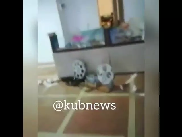 В кинотеатре "Буревестник" в Геленджике устроили погром