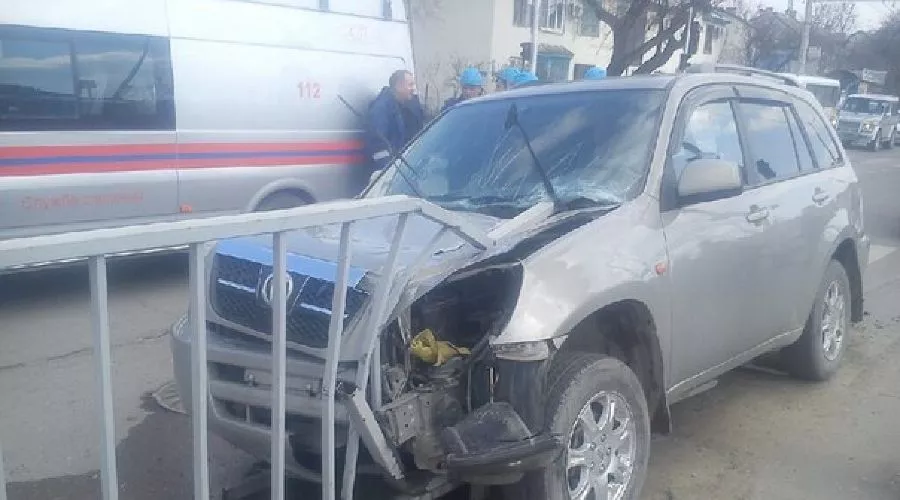 Место аварии