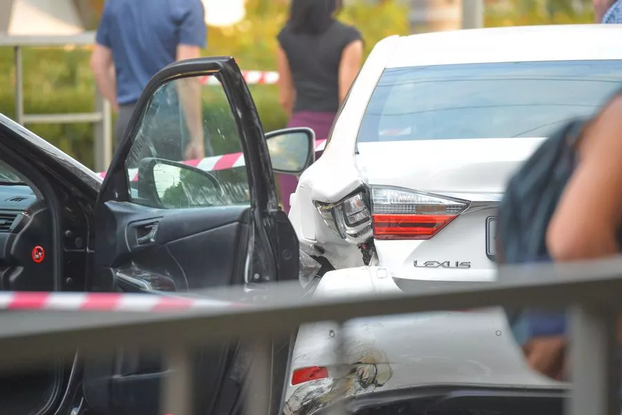 На месте происшествия - улица Тургенева.