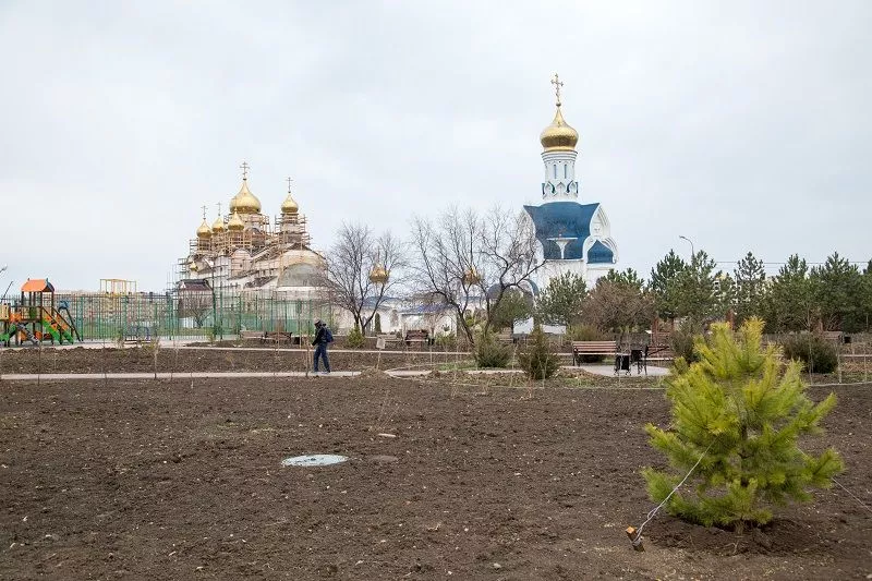 Сквер на ул. Ленина.