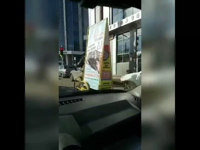 Рекламные велорикши на улицах Краснодара