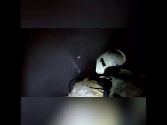 Пожар на Ростовском шоссе в Краснодаре