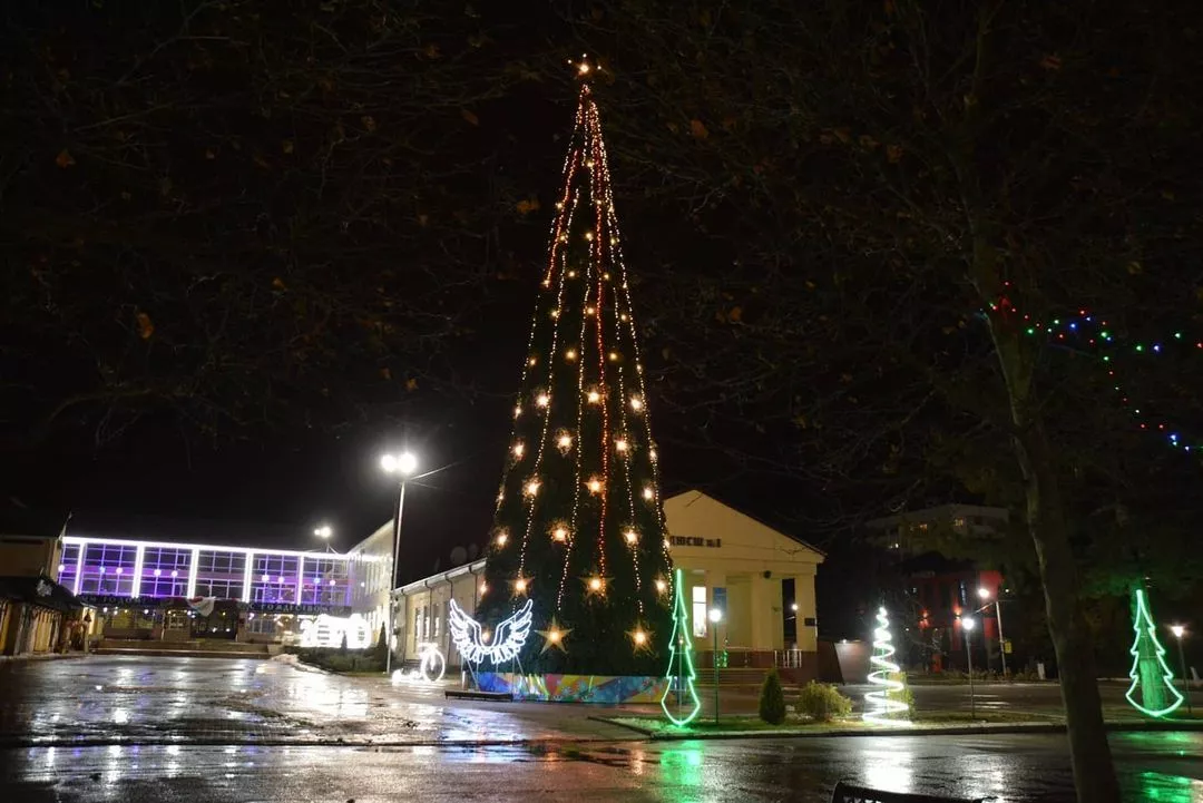 Елка в Крымске Елка в Крымске