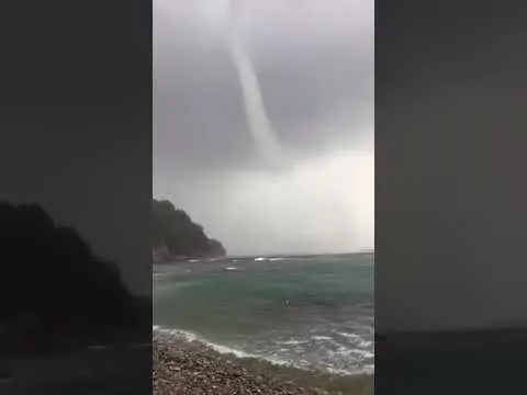 Смерч в Туапсинском районе. 25 июля 2018 года