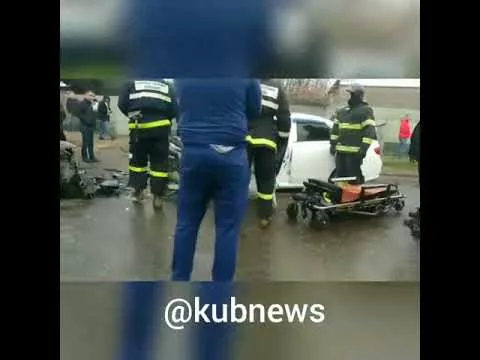 ДТП на Российской и Уссурийской, 20 марта. Краснодар