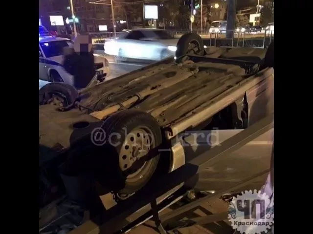 Массовое ДТП на ул. Трамвайной, Краснодар, 5 февраля