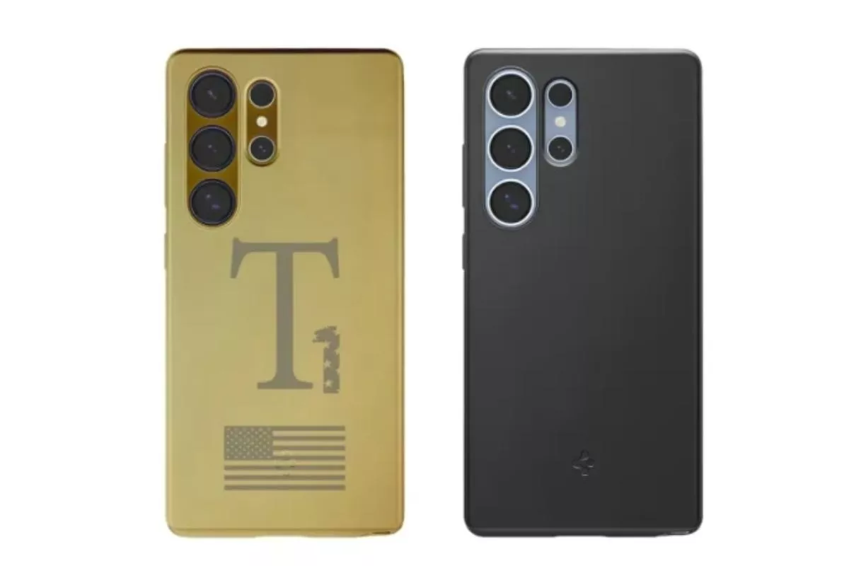 Слева анонсированный смартфон Т1. Справа - Samsung Galaxy S25 Ultra. Слева анонсированный смартфон Т1. Справа - Samsung Galaxy S25 Ultra.