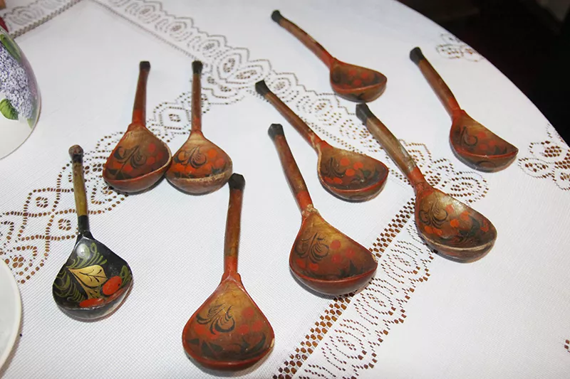 В музее собраны предметы старинного быта жителей села. 