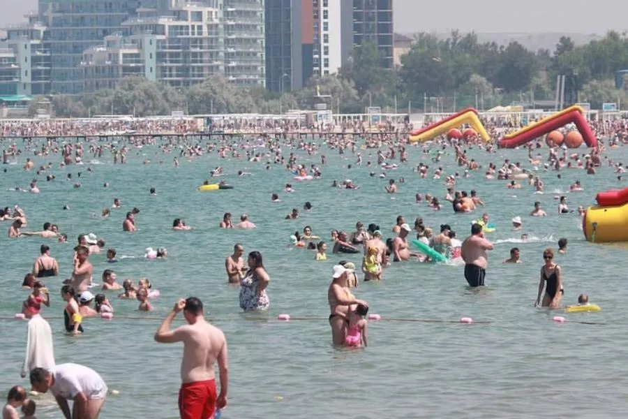 Курортный сезон в Анапе.