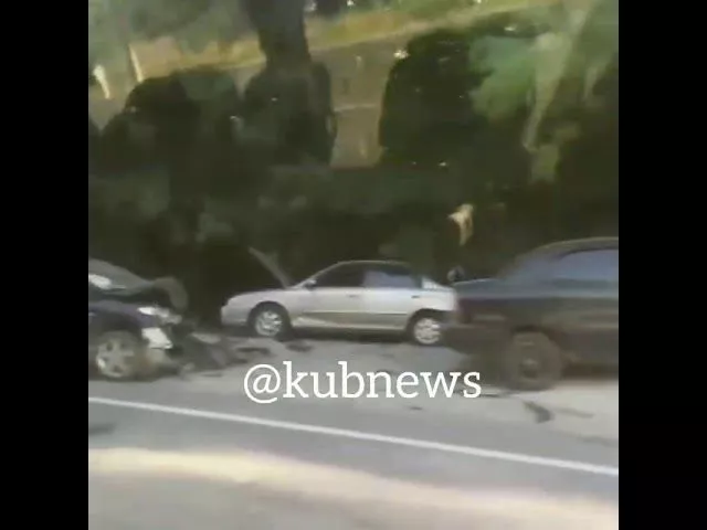 Массовое ДТП в Туапсинском районе 15.08.2018