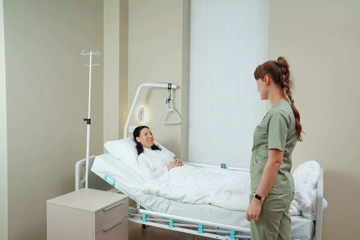 Комфортабельные палаты стационара.