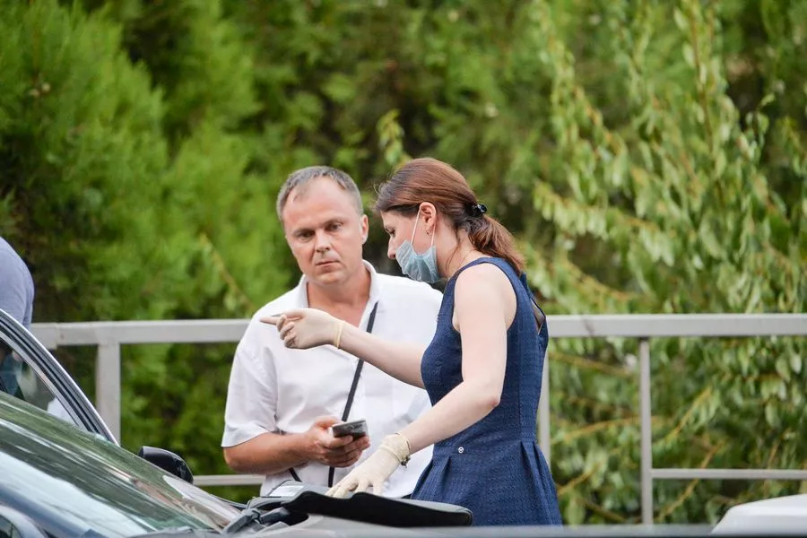 На месте происшествия - улица Тургенева.