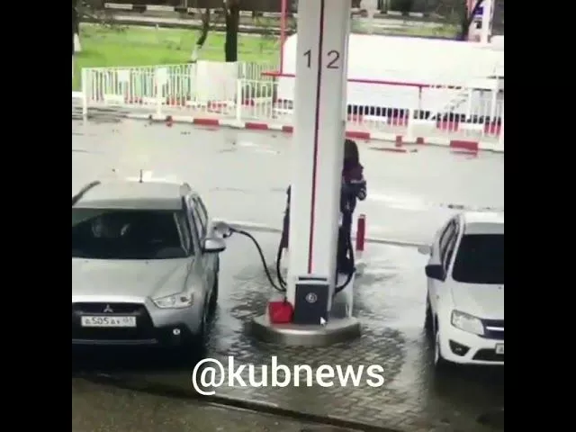 ЧП на АЗС, Майкоп, 25 марта