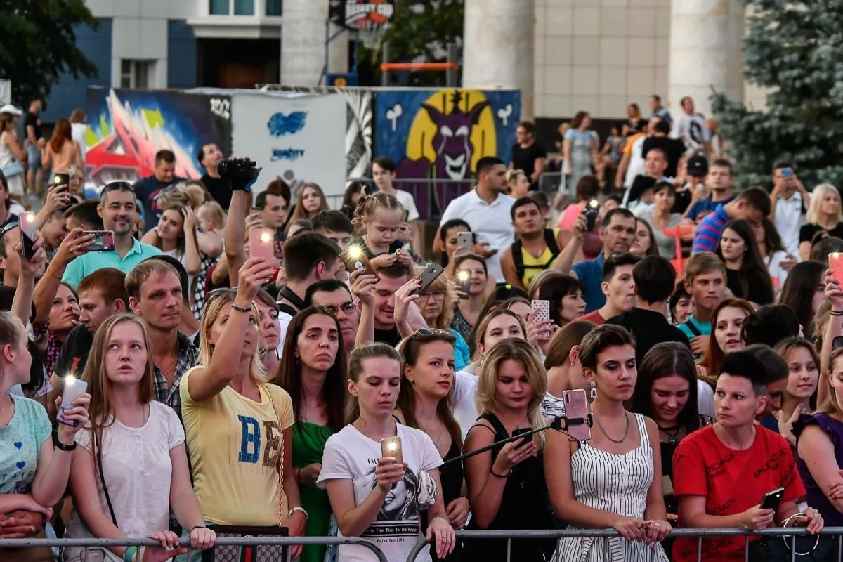 Яркий праздник для молодежи.