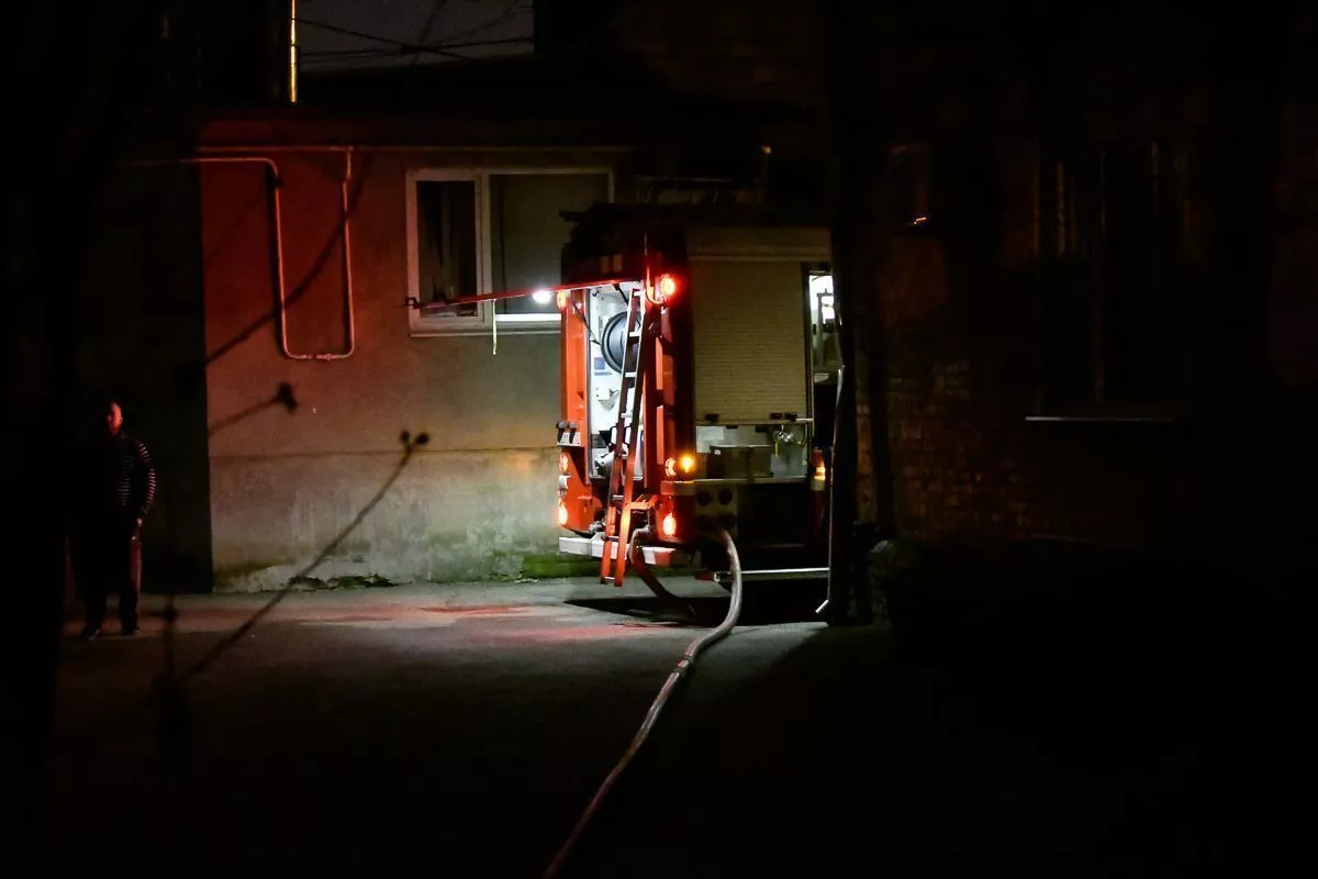 Пожар произошел в ночь на 27 января в многоквартирном доме на ул. Янковского