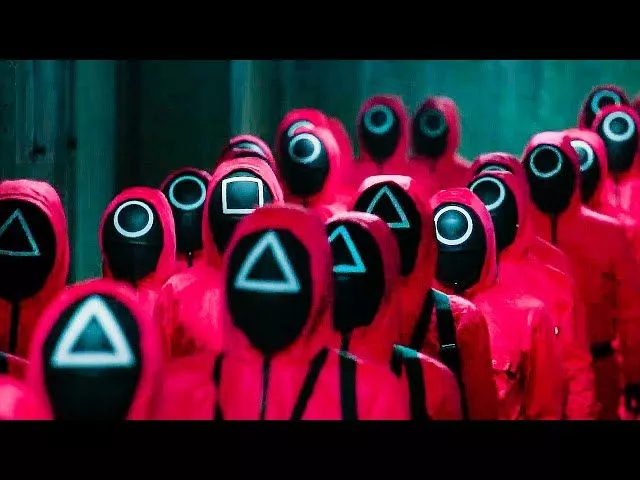 Игра в кальмара (1 сезон) — Русский трейлер (Субтитры, 2021)