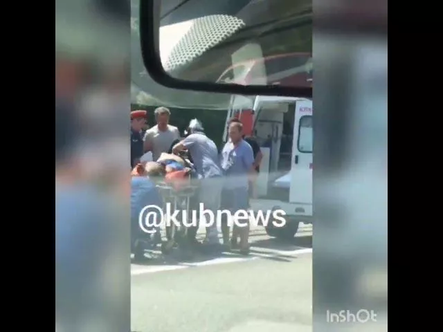 ДТП на трассе М4 в районе Горячего Ключа