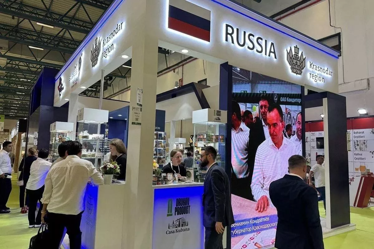 В выставке WorldFood Istanbul приняли участие 19 предприятий Краснодарского края.