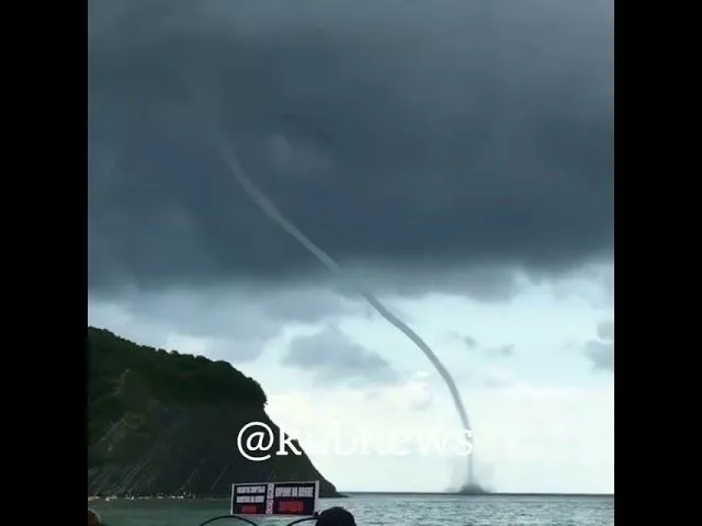 Смерч в Архипо-Осиповке 20 июля