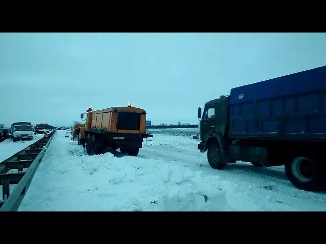 Заснеженные трассы Краснодарского края