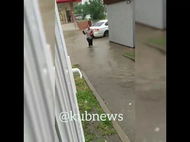 Дождь на К. Образцова, 21 мая