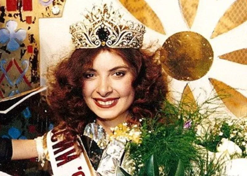 Первая победительница конкурса «Краса Россия-95» 