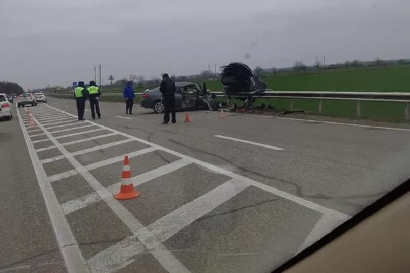 Место аварии