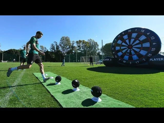 Фут-дартс и тэкбол: восстановительная тренировка «быков»