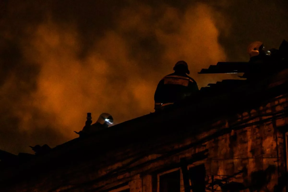 Пожар произошел в ночь на 27 января в многоквартирном доме на ул. Янковского